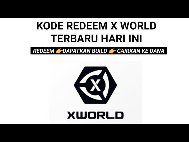 KODE REDEEM X WORLD TERBARU HARI INI - BUILD X WORLD GRATIS