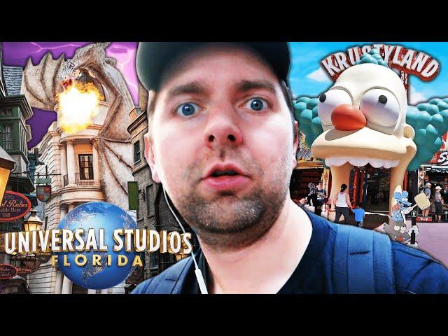 DIE GEGENSÄTZE könnten NICHT GRÖẞER sein  WINKELGASSE & SPRINGFIELD NACHBAU  Universal Studios