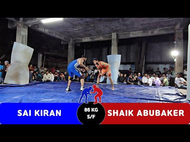 SAI KIRAN (B) VS SHAIK ABUBAKER (R) - 86KG S/F - TELANGANA STATE SENIOR SELECTION 2024