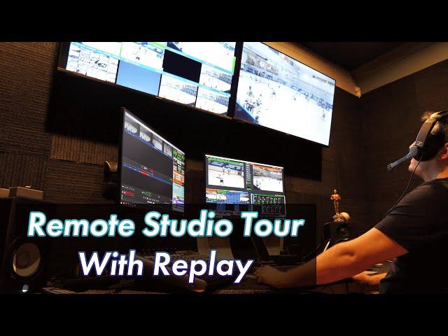 vMix Visits: TFMG- Remote studio for sports with SRT and Instant Replay.