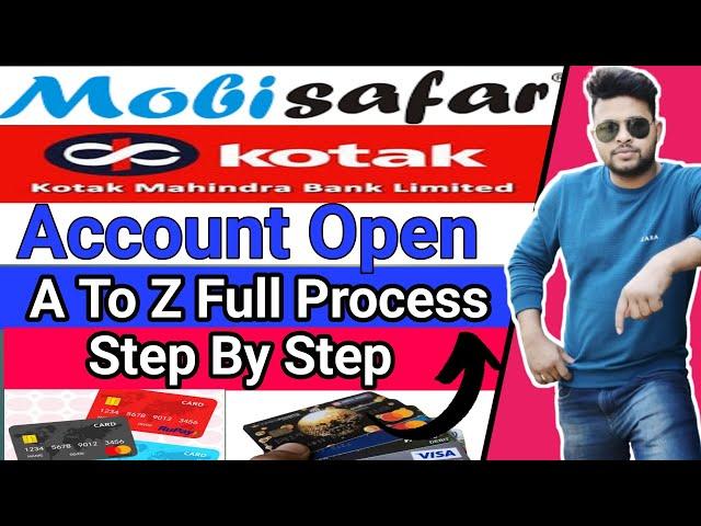 Kotak Mahindra Bank Account Open Zero Balance | Mobisafar | A to Z Information | How To Open Kotak