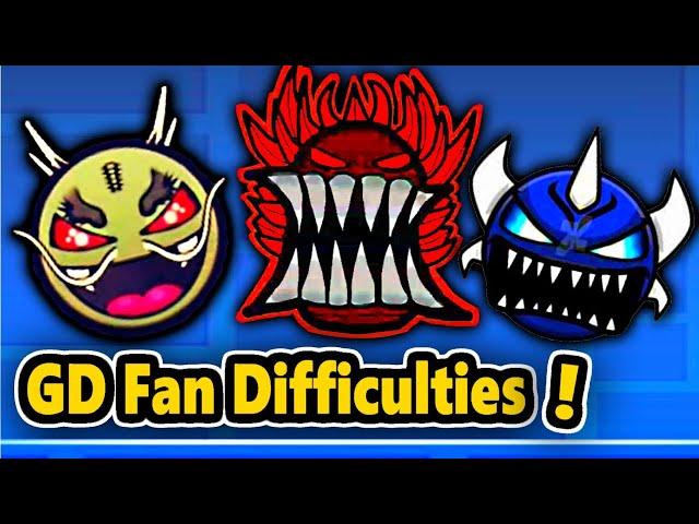 Geometry Dash Fan Difficulties: Easiest to Hardest!