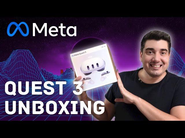 Meta QUEST 3 è una RIVOLUZIONE, Unboxing e prima accensione!