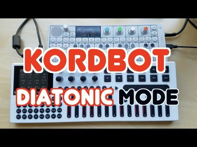 KordBot Tutorial - Diatonic Mode