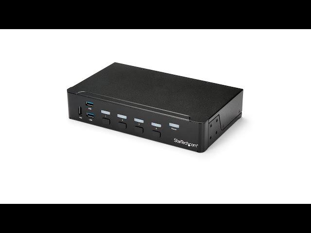 4-Port HDMI KVM Switch - SV431HDU3A2 | StarTech.com