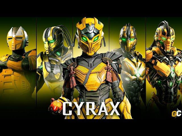 Mortal Kombat CYRAX Evolution 1995-2024 | 2K 60 FPS