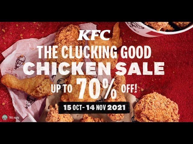 KFC Clucking Good Chicken Sale 2021