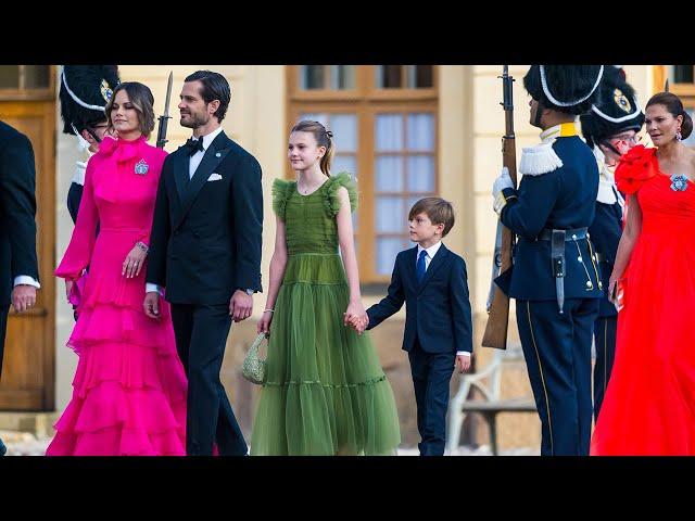 Princess Madeleine of Sweden and Crown Princess Mary of Denmark at Royal Concert