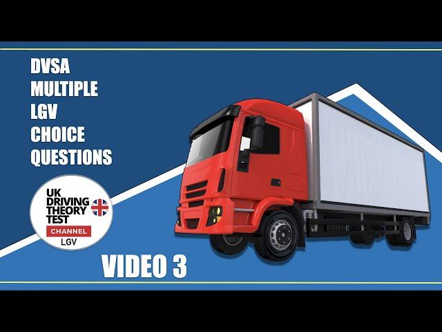 The Official DVSA Theory Test for Drivers of Large Vehicles - UK Driving Theory Test 2022