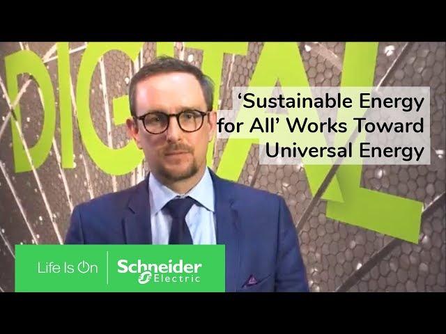 Sustainable Energy for All: UN Sustainable Development Goals | Schneider Electric