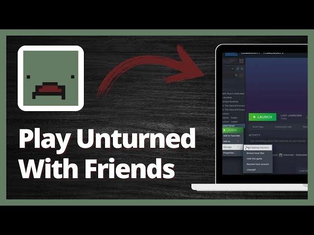 How to Play Unturned With Friends - Step by Step Tutorial