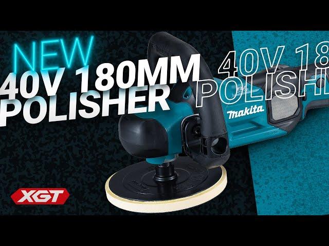 Makita PV001G 40VMax XGT Polisher 180mm