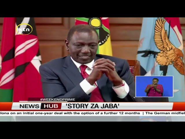 President Ruto's "Story za jaba'