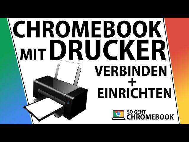 Chromebook mit Drucker verbinden und einrichten | In 1 Minute erklärt | Chrome OS via WLAN | Deutsch