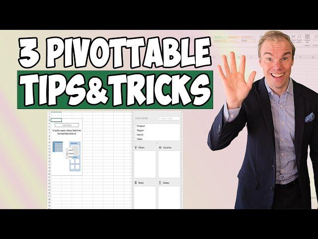 Excel - 3 Things you did not know about PivotTables