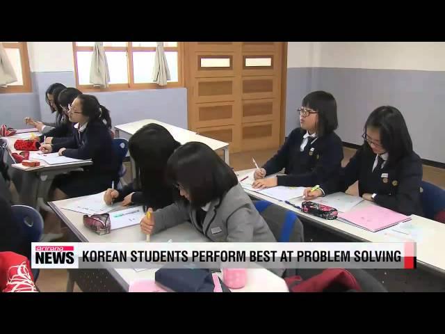 Korean students best at problem solving: OECD