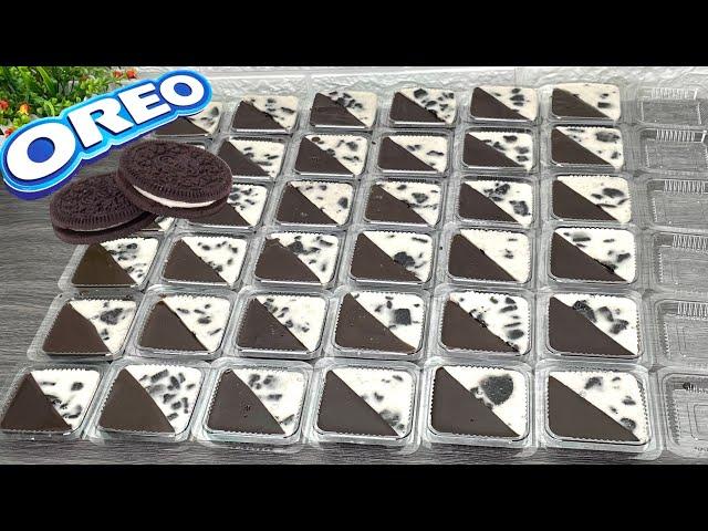 Di Kemas seperti ini untung Besar‼️ Puding Mika Oreo Coklat untuk isian snack box