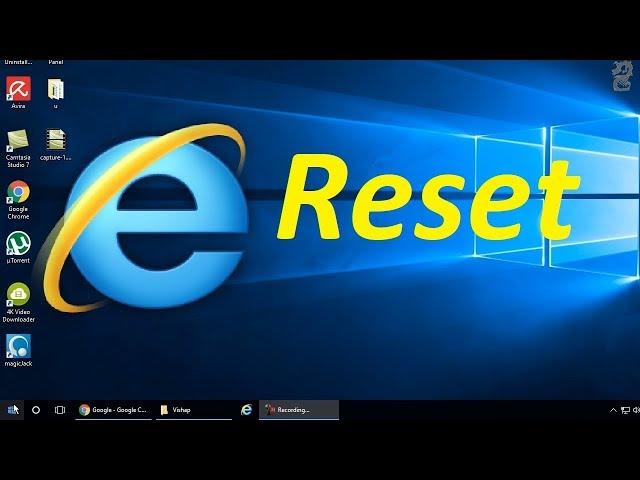 How To Reset Internet Explorer: Reset Internet Explorer settings to default in Windows 10