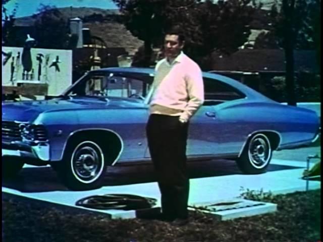 Vintage 1967 Chevy Impala Commercial with a GLASS GARAGE