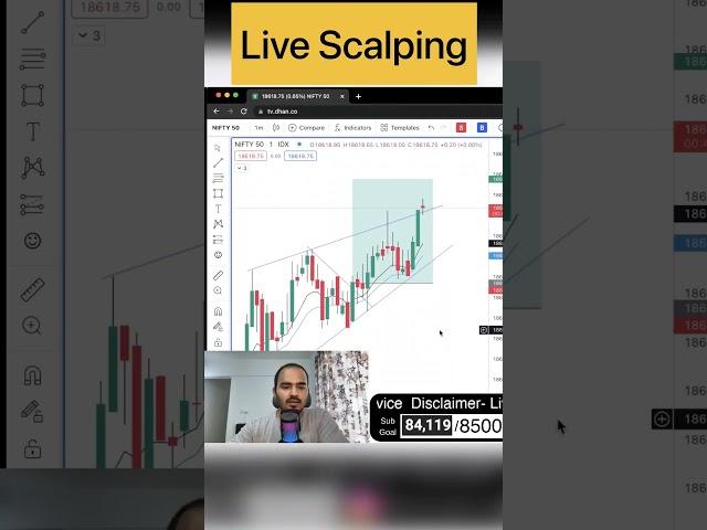 live scalping strategy  #stockmarket #niftytrading #intradaytrading #banknifty #nifty50 #scalping