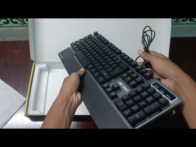 Ant Esports KM540 Gaming Backlit Keyboard & Mouse Combo Unboxing