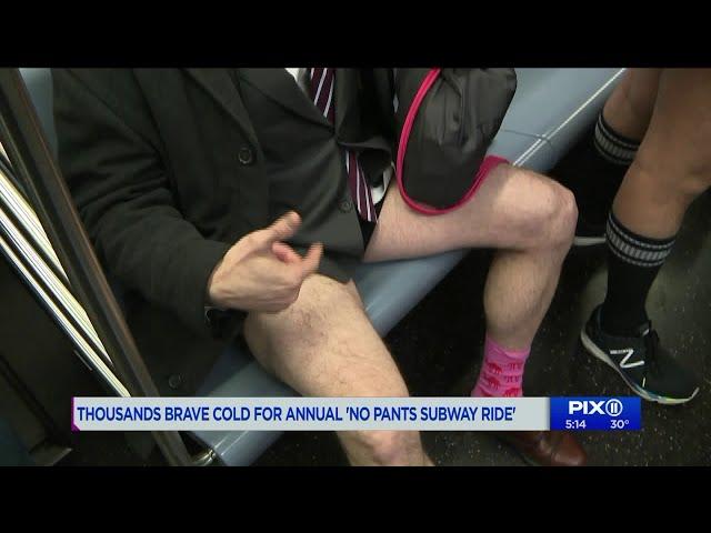 No Pants Subway Ride returns to New York