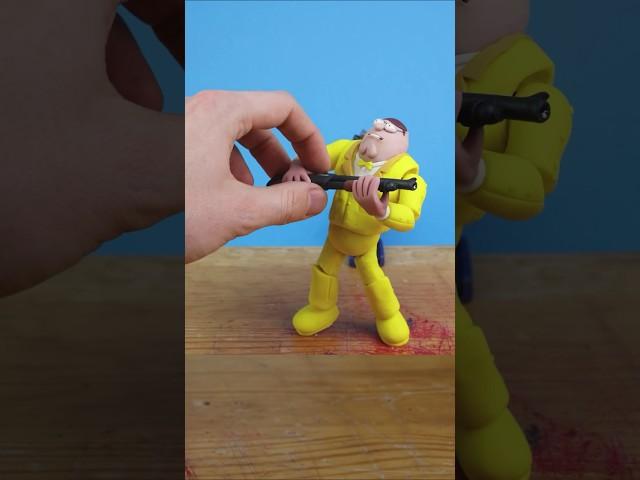 Peter Griffin's EPIC FORTNITE DEATH: Unforgettable Claymation #fortnite #claymation #petergriffin