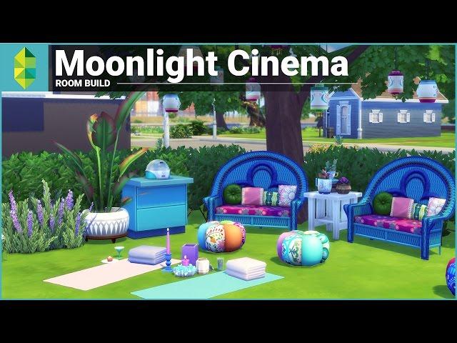 The Sims 4 Room Build - Moonlight Cinema