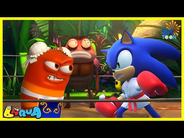 LARVA TUBA: martial arts - RED AND SONIC | CARTOON MOVIES NEW VERSION | FUNNY CLIP 20224