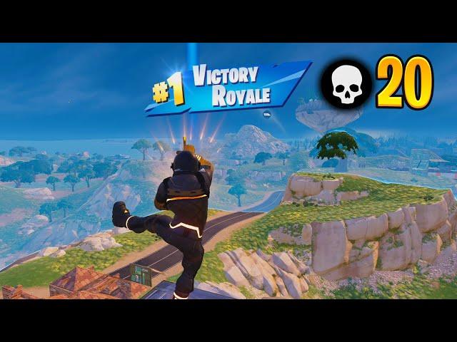 High Kill Solo Ranked Win Gameplay (Fortnite Chapter 5 Season 1)