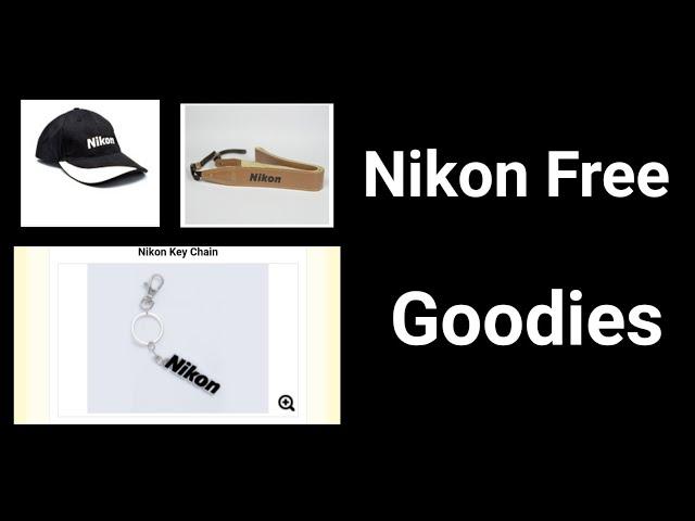 Nikon Free Goodies | Order Your Free Goodies From Nikon School | #shorts