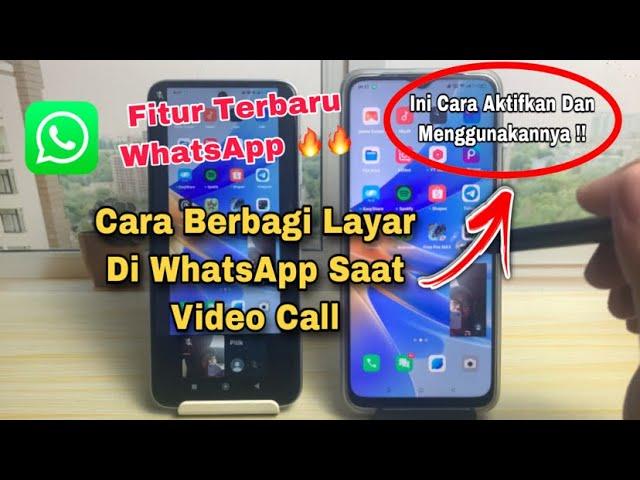 Cara Berbagi Layar Saat Video Call Whatsapp