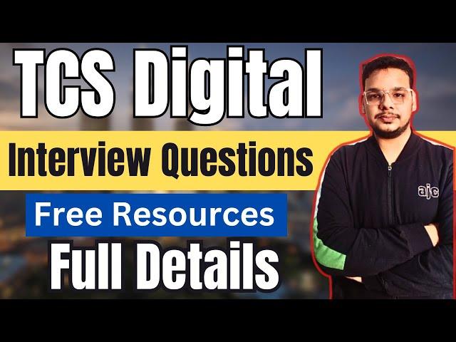 TCS Digital Interview 2024 | How to Prepare for TCS Digital Interview | TCS NQT Interview Questions