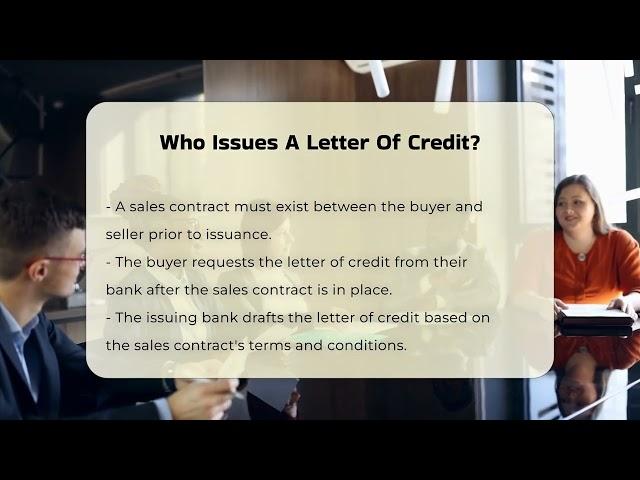 Who Issues A Letter Of Credit? - CountyOffice.org