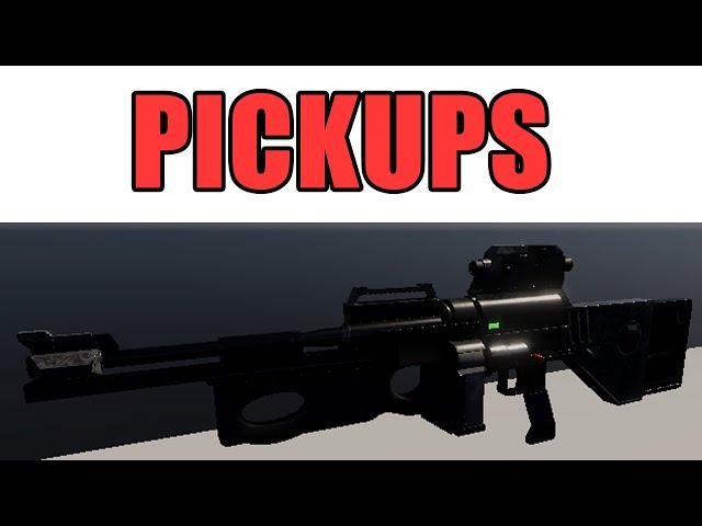 Weapon Pickups | Unity First Person Shooter