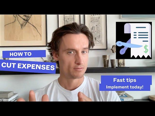 How to cut expenses