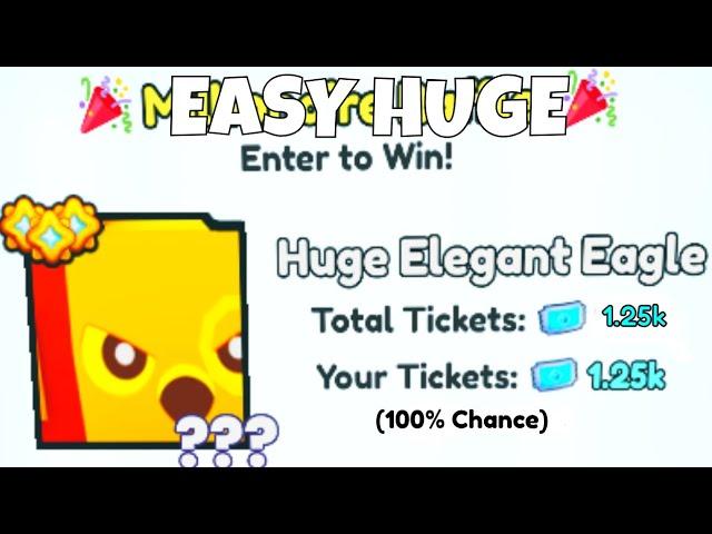 Do This Right Now For a free huge elegant eagle (Pet Simulator 99)