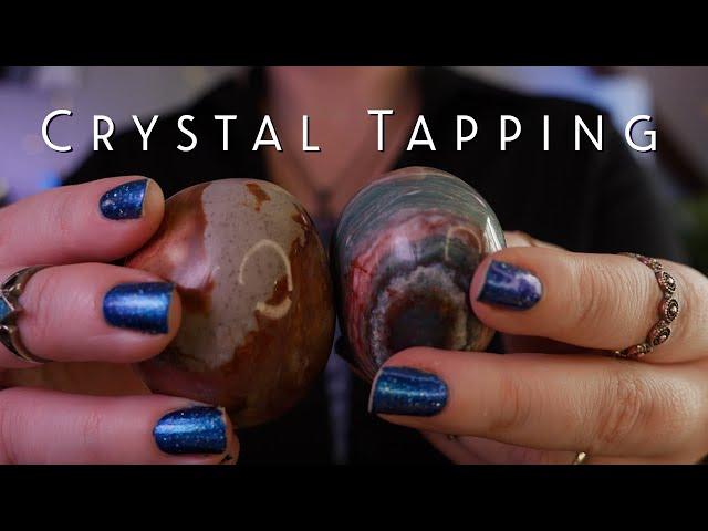 ASMR Reiki Crystal Tapping - No Talking Visual ASMR