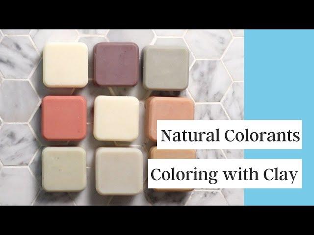 Natural Colorants for Cold Process Soap Pt. 1 | Coloring Soap with Clay