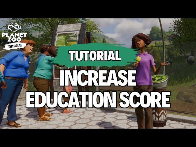 This is How To Increase your Education Score in Planet Zoo