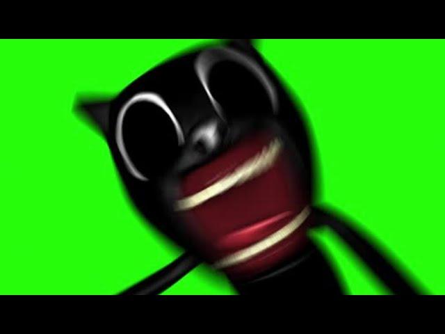 (OLD VERSION) Cartoon cat Jumpscare green screen (NEW VERSION IN THE DESCRIPTION)