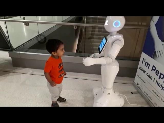 Meeting Pepper, the robot @ Humber Hospital