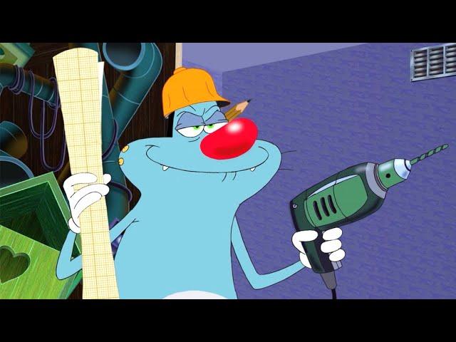 Oggy and the Cockroaches - Oggy the Builder (SEASON 4) BEST CARTOON COLLECTION HD