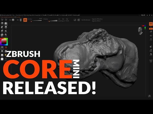 ZBRUSH CORE MINI - RELEASED!