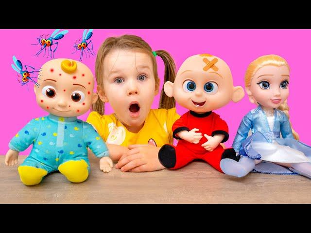 Five Kids Polly Had a Dolly + more Children's Songs and Videos