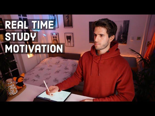 REAL TIME study with me (no music): 5 HOUR Productive Pomodoro Session | KharmaMedic