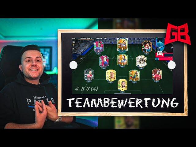 2x Note 6  GamerBrother BEWERTET sein WORLD CUP HERO WEEKEND LEAGUE TEAM  mit GULLIT 