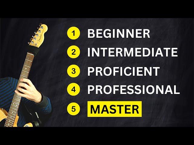 How to Master Guitar Scales (5 levels)