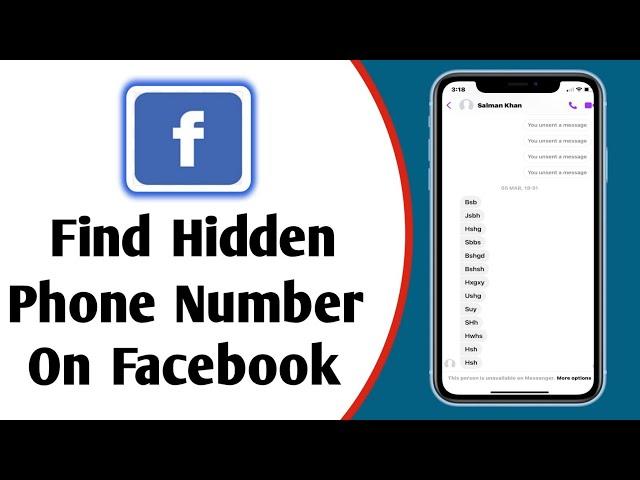 How To Find Facebook Hidden Phone Number