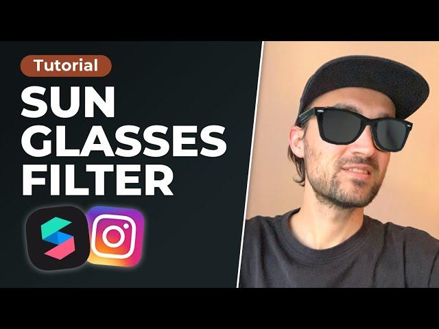 Sunglasses Filter in Spark AR! | Free 3D Assets | Instagram Filter Tutorial